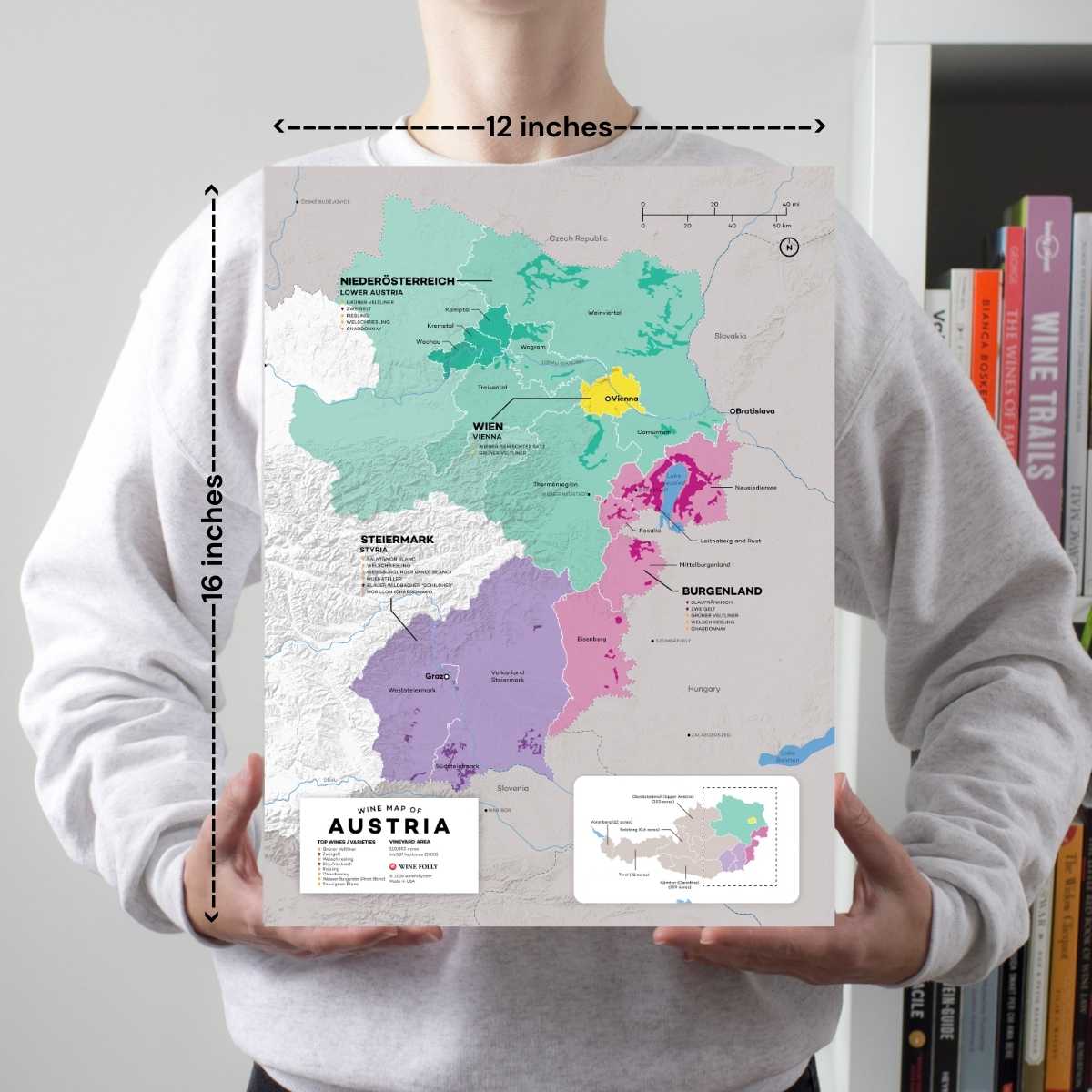 Austria Wine Map - 2nd Edition - Image 2