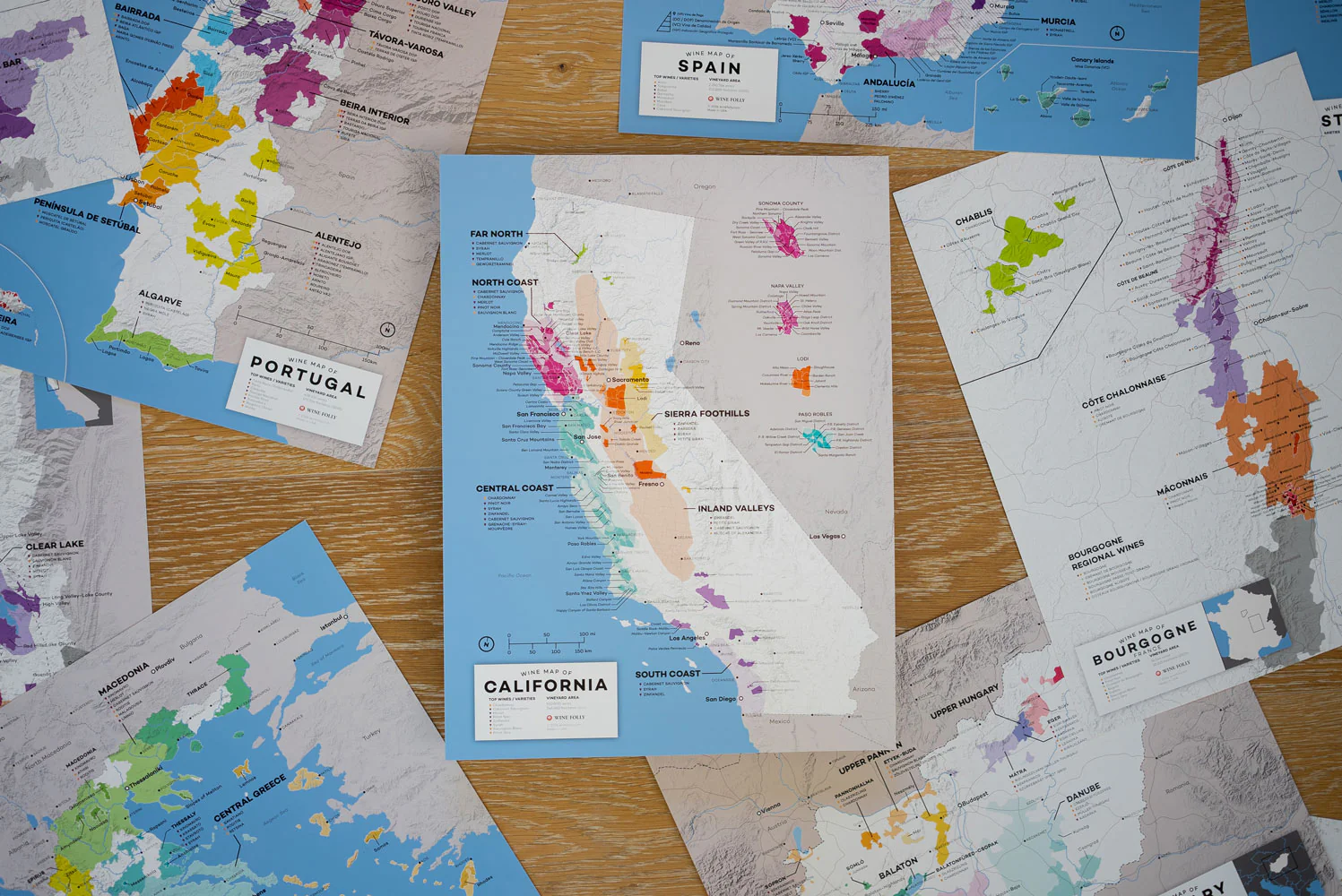 Wine Folly Wine Map Set - 2nd Edition - Image 5