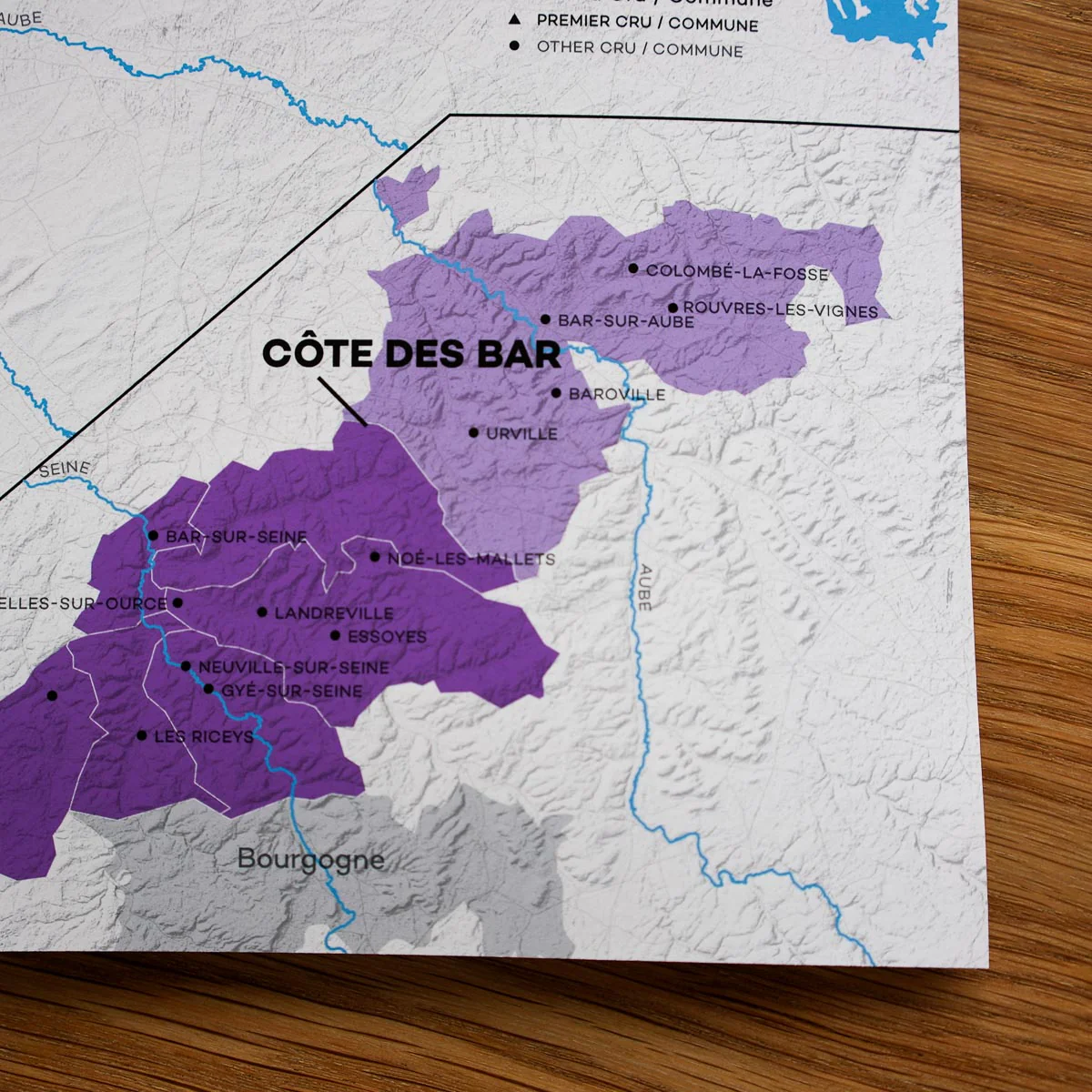 France Champagne XL Wine Map - 2nd Edition - Image 3