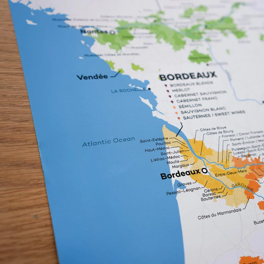 France XL Wine Map - 2nd Edition - Image 3