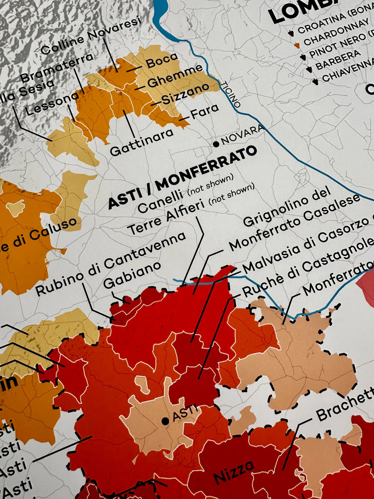 Italy Wine Map - 2nd Edition - Image 5