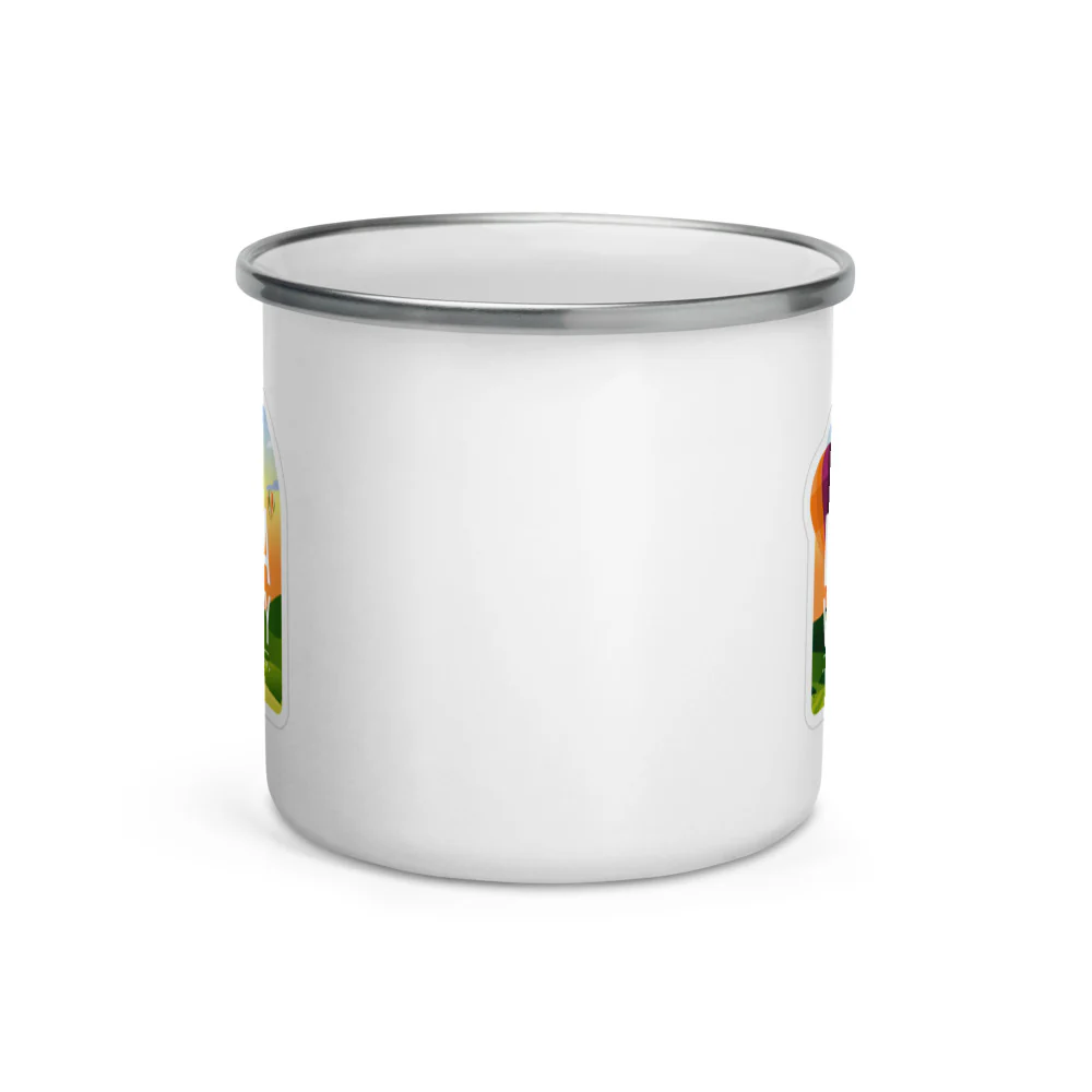 Napa Valley Enamel Mug - Image 3