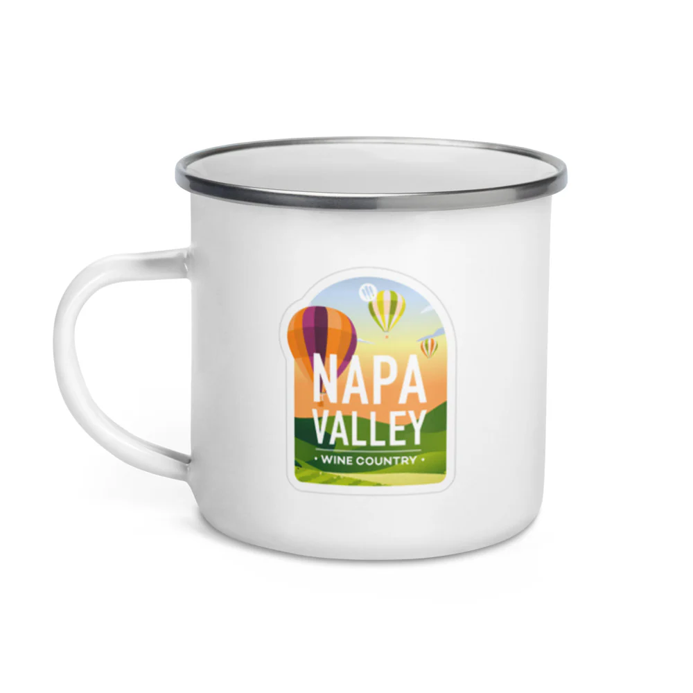 Napa Valley Enamel Mug - Image 4