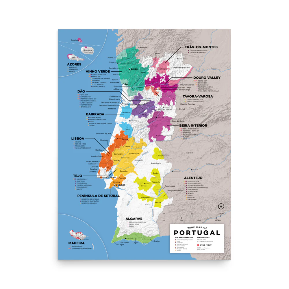 Portugal Wine Map - 2nd Edition - Image 3